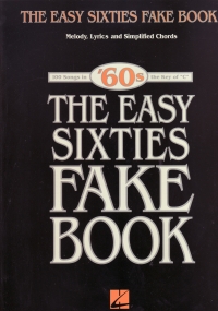 Easy Sixties Fake Book C Insts Sheet Music Songbook