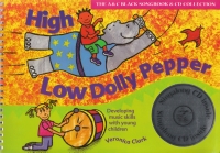 High Low Dolly Pepper Clark Book & Cd Sheet Music Songbook