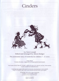 Cinders Cornall/hedger Pupils Book Sheet Music Songbook