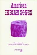 American Indian Songs Mclaughlin/dawley Sheet Music Songbook
