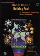 Boom Boom Holiday Fun Book & Cd Boomwhackers Sheet Music Songbook