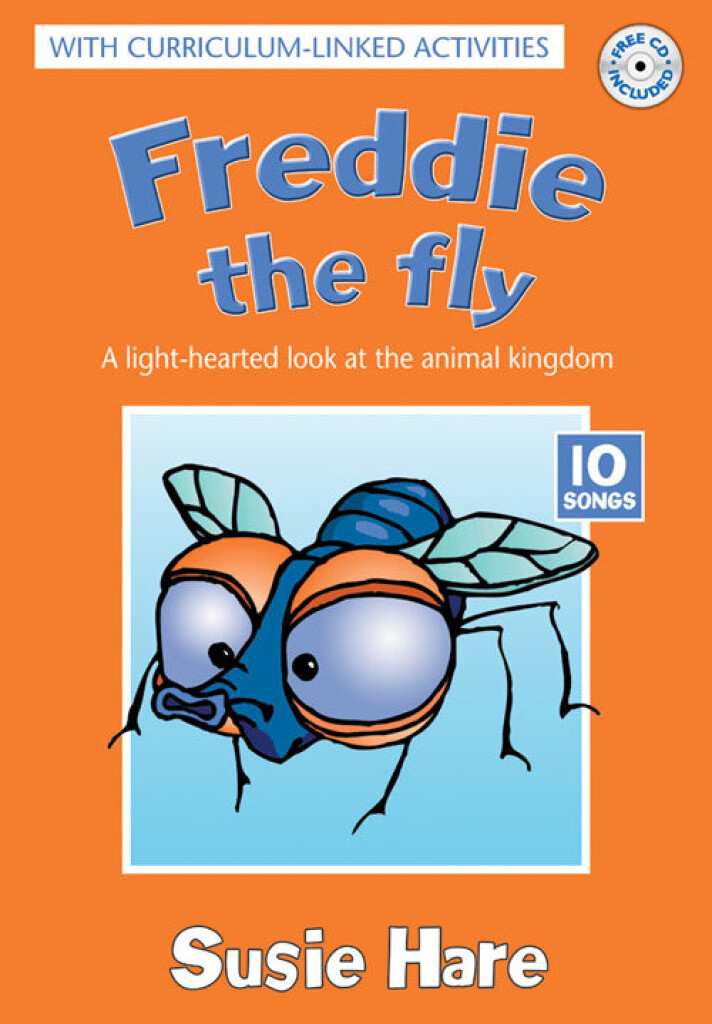 Freddie The Fly Hare Book & Cd Sheet Music Songbook