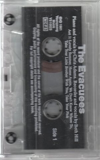 Evacuees Adams/sullivan Cassette Sheet Music Songbook