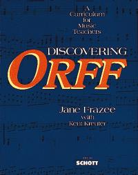 Discovering Orff Frazee/kreuter Sheet Music Songbook