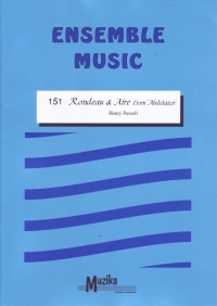 Purcell Rondeau & Aire Abdelazer Flex Ensemble Sheet Music Songbook