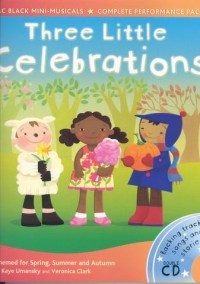 Three Little Celebrations Book & Cds Umansky Sheet Music Songbook