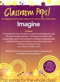 Classroom Pops Imagine + Cd Sheet Music Songbook