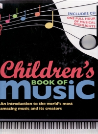 Childrens Book Of Music + Cd Sheet Music Songbook