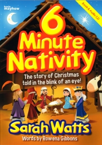 6 Minute Nativity Watts/gibbons Book & Cd Sheet Music Songbook