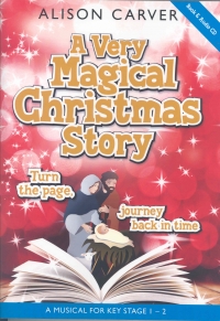 Very Magical Christmas Story Carver Book & Cd Sheet Music Songbook