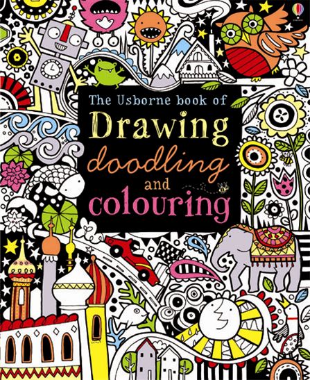 Usborne Book Of Drawing Doodling & Colouring Sheet Music Songbook