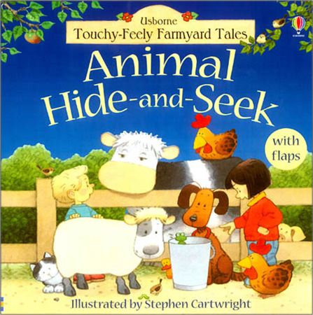 Usborne Animal Hide And Seek Touchy-feely Farmyard Sheet Music Songbook