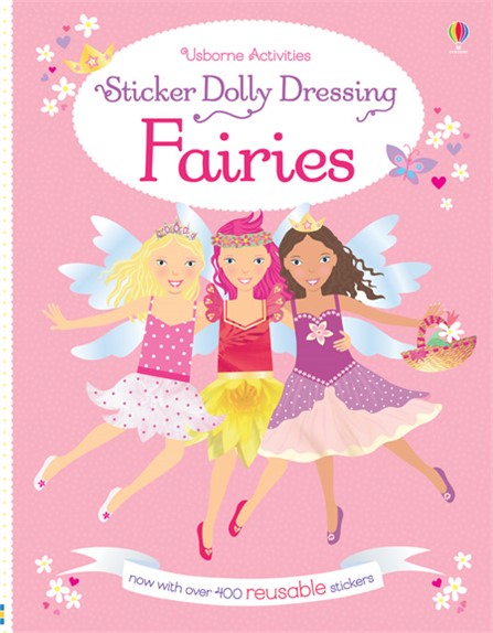 Usborne Sticker Dolly Dressing Fairies Sheet Music Songbook