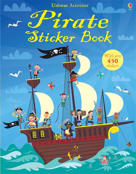 Usborne Pirate Sticker Book Sheet Music Songbook