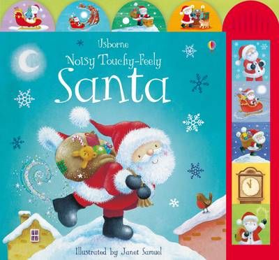 Usborne Noisy Touchy-feely Santa + Sound Panel Sheet Music Songbook