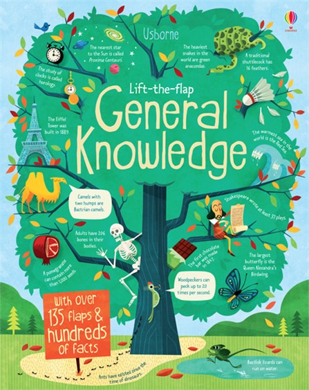 Usborne Lift The Flap General Knowledge Sheet Music Songbook