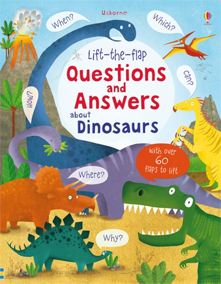 Usborne Lift The Flaps Dinosaurs Questions Answers Sheet Music Songbook