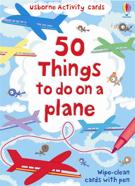 Usborne 50 Things To Do On A Plane Sheet Music Songbook