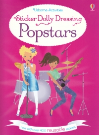 Usborne Sticker Dolly Dressing Popstars  Sheet Music Songbook