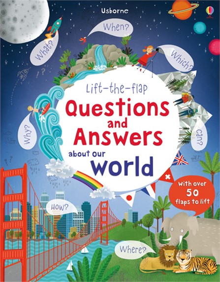Usborne Lift The Flap Questions & Answers World Sheet Music Songbook