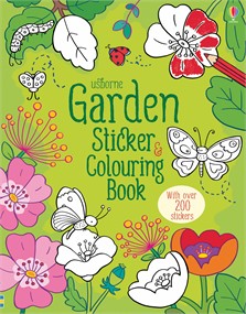 Usborne Garden Sticker & Colouring Book Sheet Music Songbook