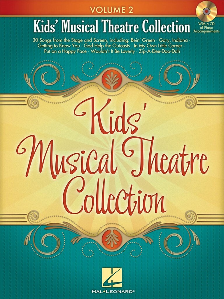 Kids Musical Theatre Collection Vol 2 + Online Sheet Music Songbook