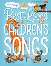 Alfred Easy Best-loved Childrens Songs Hardback Sheet Music Songbook