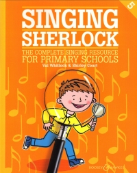 Singing Sherlock Book 5 Whitlock & Court + 2 Cds Sheet Music Songbook
