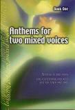 Anthems For Two Mixed Voices Book 1 Sheet Music Songbook