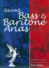 Sacred Bass & Baritone Arias Wiggins Sheet Music Songbook