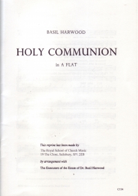 Harwood Mass In Ab Rc154 Sheet Music Songbook