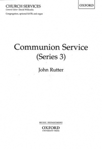 Communion Service Rutter S 598 Sheet Music Songbook