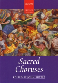 Sacred Choruses Rutter Vocal Score Sheet Music Songbook