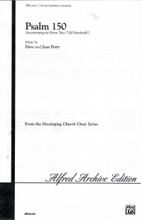 Psalm 150 Perry 2pt Sheet Music Songbook