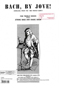 Bach By Jove Bach/williams Ssa Sheet Music Songbook