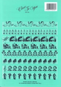 Close To You Bacharach/david Satb Min 5 Sheet Music Songbook