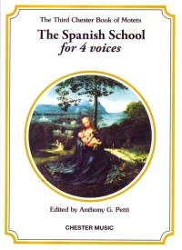 Chester Motets 3 Spanish School Satb Sheet Music Songbook