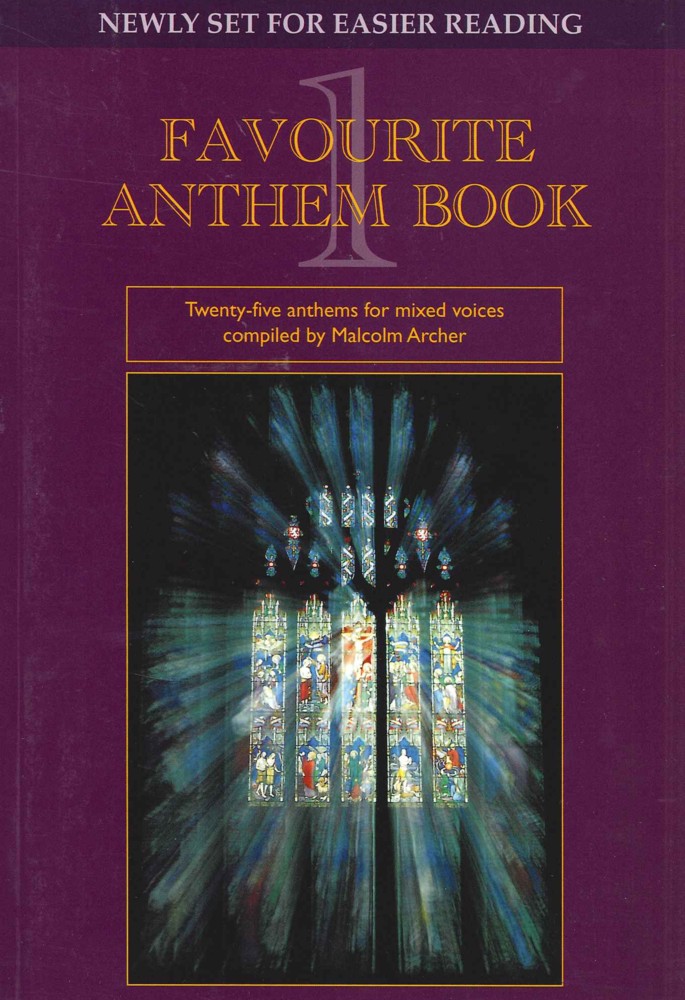 Favourite Anthem Book 1 25 Anthems For Satb Sheet Music Songbook
