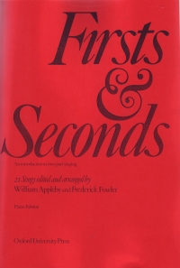 Firsts And Seconds Appleby & Fowler Piano Edition Sheet Music Songbook