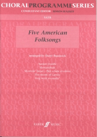 Five American Folk Songs Runswick Satb Sheet Music Songbook