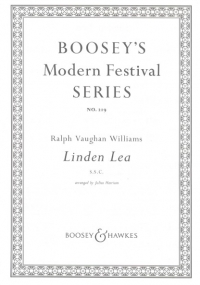 Linden Lea Vaughan Williams Ssa & Piano Sheet Music Songbook