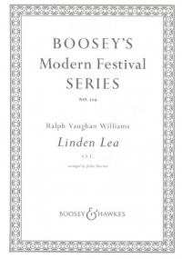 Linden Lea Vaughan Williams Ssa & Piano Sheet Music Songbook