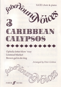 3 Caribbean Calypsos Gritton Sa(b) Sheet Music Songbook
