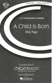 A Child Is Born Page/rao Ssaa (or Satb) Sheet Music Songbook