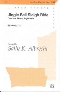 Jingle Bell Sleigh Ride Albrecht 2pt Sheet Music Songbook