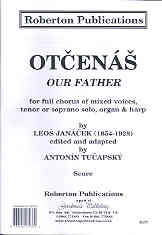 Janacek Otcenas Our Father Ed Antonin Tucapsky Sheet Music Songbook
