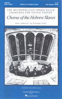 Chorus Of Hebrew Slaves Verdi Arr Pliska Satb Sheet Music Songbook