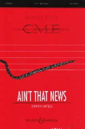 Aint That News Hatfield Ssa Sheet Music Songbook