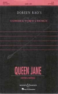 Queen Jane Hatfield Sssaa Sheet Music Songbook