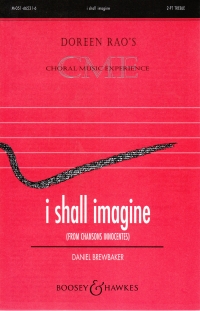 I Shall Imagine Brewbaker Sa Sheet Music Songbook